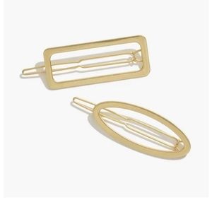 Madewell Set of 2 Hair Clips